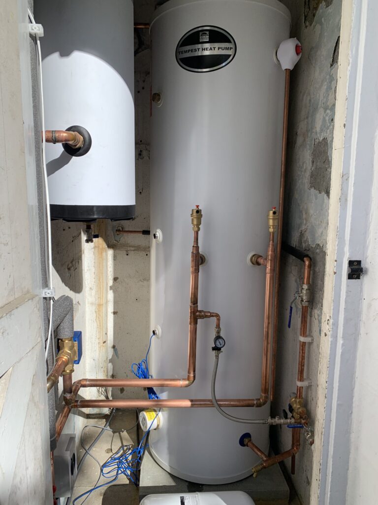 Now used for the hot water cylinder