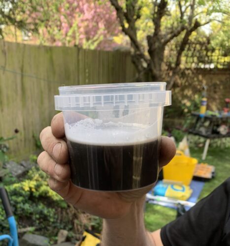 It's not Guinness - it's the water from 30-year old radiators!